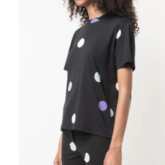 Derek Lam 10 Crosby Polka Dot T-Shirt - Picture 9 of 11